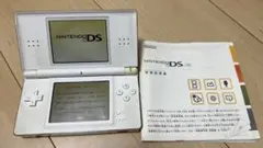ニンテンドー　DS Lite ホワイト本体&ソフト9本セット　どう森　　レイトン