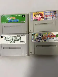 スーパーファミコンソフト4本セット