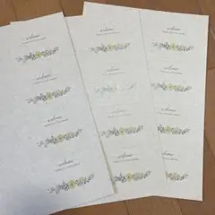 結婚式 席札