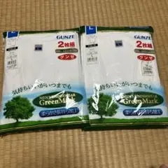 GUNZE GreenMark メンズ下着 Lサイズ 2枚組　2セット