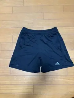 adidas 黒 ショートパンツ ウエストゴム