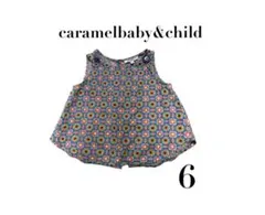 【CARAME キャラメルベビーアンドチャイルドロンドン】美品　ノースリーブ　6
