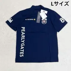 新品 Lサイズ PEARLY GATES Tシャツ ゴルフ ロゴ 洗える 日本製
