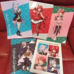 ローソン限定　ウマ娘クリアファイル全5種セット