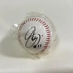 直筆サインボール 野茂英雄さん 初期 コミッショナーマーク入り