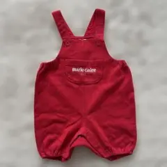 marie claire 赤いロンパース 80