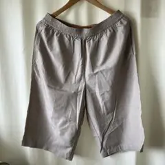 【未使用】 UNIQLO ユニクロ ショートパンツ ベージュ　メンズ Lサイズ