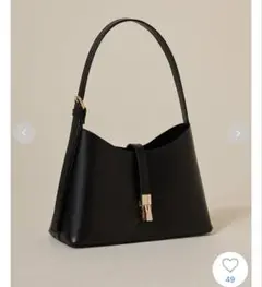 新品未使用タグ付き　フロントメタルバッグ　BLK スナイデル