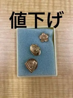 ヨッシー　創価学会　方面中央幹部之章　男性用バッジ➕女性用バッジ2ケ他4ケ Amazon.co.jp: 創価学会 幹部徽章 古いピンバッジ 桐箱付 襟章