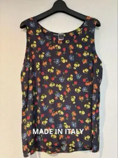 新品タグ付イタリア製 ACCENTO by MARZOTTO 花柄ノースリーブ