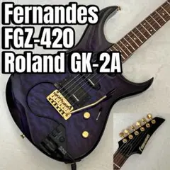 Fernandes FGZ-420 ディンキータイプ Roland GK-2A