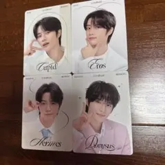 K-POP タレントカード セット　4枚