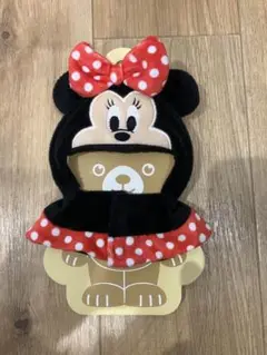 ユニベアシティ ぬいぐるみキーチェーン専用コスチューム ポンチョ　ミニー
