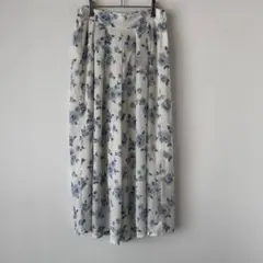 C.O.L.Z.A ハニーズ ワイドパンツ 総柄 ウエストゴム シフォン 女性