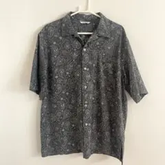 URBAN RESEARCH DOORS ペイズリー柄半袖シャツ