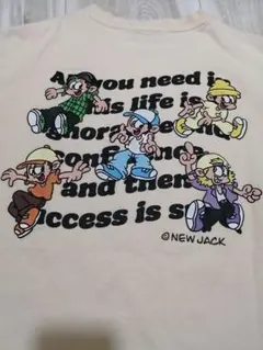 NEW JACK ニュージャック Tシャツ Mサイズ オフホワイト