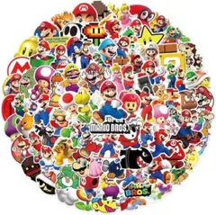 MARIO スーパーマリオ シールコレクション ステッカー セット100枚