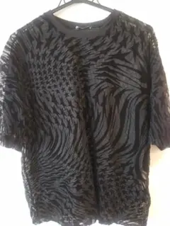 MUGLER H&M ブラック Tシャツ S