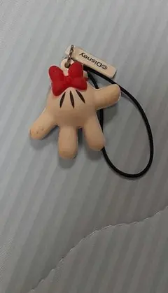 Disney 手のひら型ストラップ