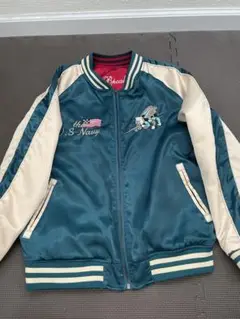 U.S. Navy SEABEES スカジャン リバーシブル