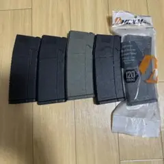 実物HEXMAG ３本セット　加工用マガジン　ブラック 実物HEXMAG 3本セット 加工用マガジン ブラック CASTELLAN