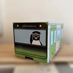 箱のみ Suicaのペンギン 運転士さんぬいぐるみのBOX 山手線車両BOX