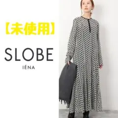 【最終価格】スローブイエナ★フラワー刺しゅう楊柳ワンピース