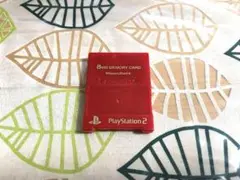 PS2　プレイステーション2用　ソニー純正　メモリーカード　クリスタル