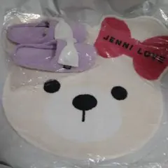 JENNI love ラブ ベア フロアマット＆ルームシューズ　ノベルティ