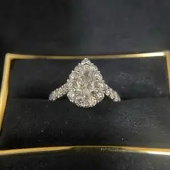 GRAFF アイコン ペアシェイプ 0.7ct 付属品全完備　ほぼ未使用