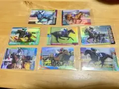 サラブレッドホースコレクション サイン入りカード＆ノーマルカード　8枚セット