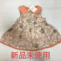 美品　ラブアンドピースアンドマネー　花柄ノースリーブワンピース 80cm