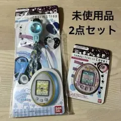 たまごっち　4U ストラップ付き　新品電池ち付き Amazon.co.jp: TAMAGOTCHI 4U Charm Strap ブルーストライプ