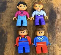 レゴデュプロ フィグ 女の人 レトロ
