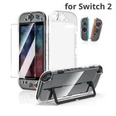 新品 switch2 クリアケース ガラスフィルム セット