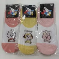 BTS レディース　靴下　ソックス　フットカバー