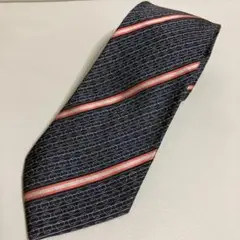GUCCI ネクタイ GG柄 ストライプ ブラック