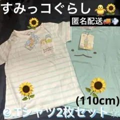 すみっコぐらし ❷.(110cm)Tシャツ 2枚セット⭐︎