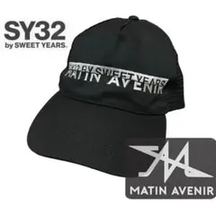 SY32 × MATIN AVENIR コラボ キャップ メッシュ MATIN AVENIR オリジナルスポーツキャップ 好評につき再入荷しま