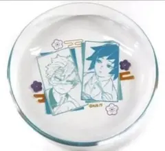【新品】 鬼滅の刃　冨岡義勇＆不死川実弥 ガラスミニプレート
