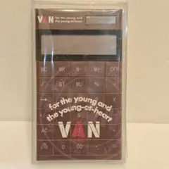 新品　VAN JAC　ノベルティ 非売品 電卓　ソーラー