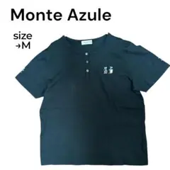 Monte Azule 半袖Tシャツ Mサイズ 黒