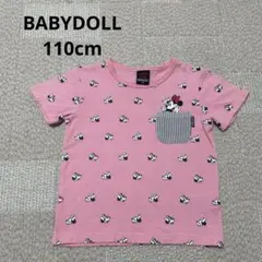 BABYDOLL ミニーマウス 半袖Tシャツ 110cm