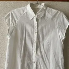 無印良品　ホワイト 半袖シャツ XS