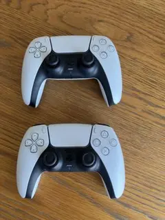 【純正】 PS5　コントローラー　ホワイト　2個セット