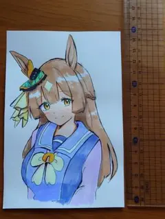 ウマ娘　サトノダイヤモンド　 イラスト　ファンアート