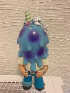 メルトくん　意識他界系　青　ソフビ