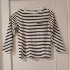 mont-bell ストライプ長袖Tシャツ 120cm