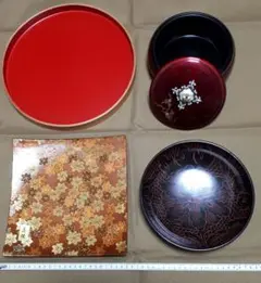 未使用 お盆 皿 菓子器 セット 器 茶器
