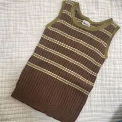 MABLI ストライプ タンクトップ 2Y